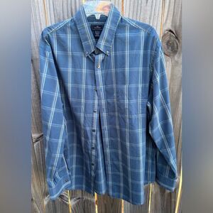 XL Dockers Long Sleeve Dress Shirt Pocket Button Down Mens Size XLarge EPC